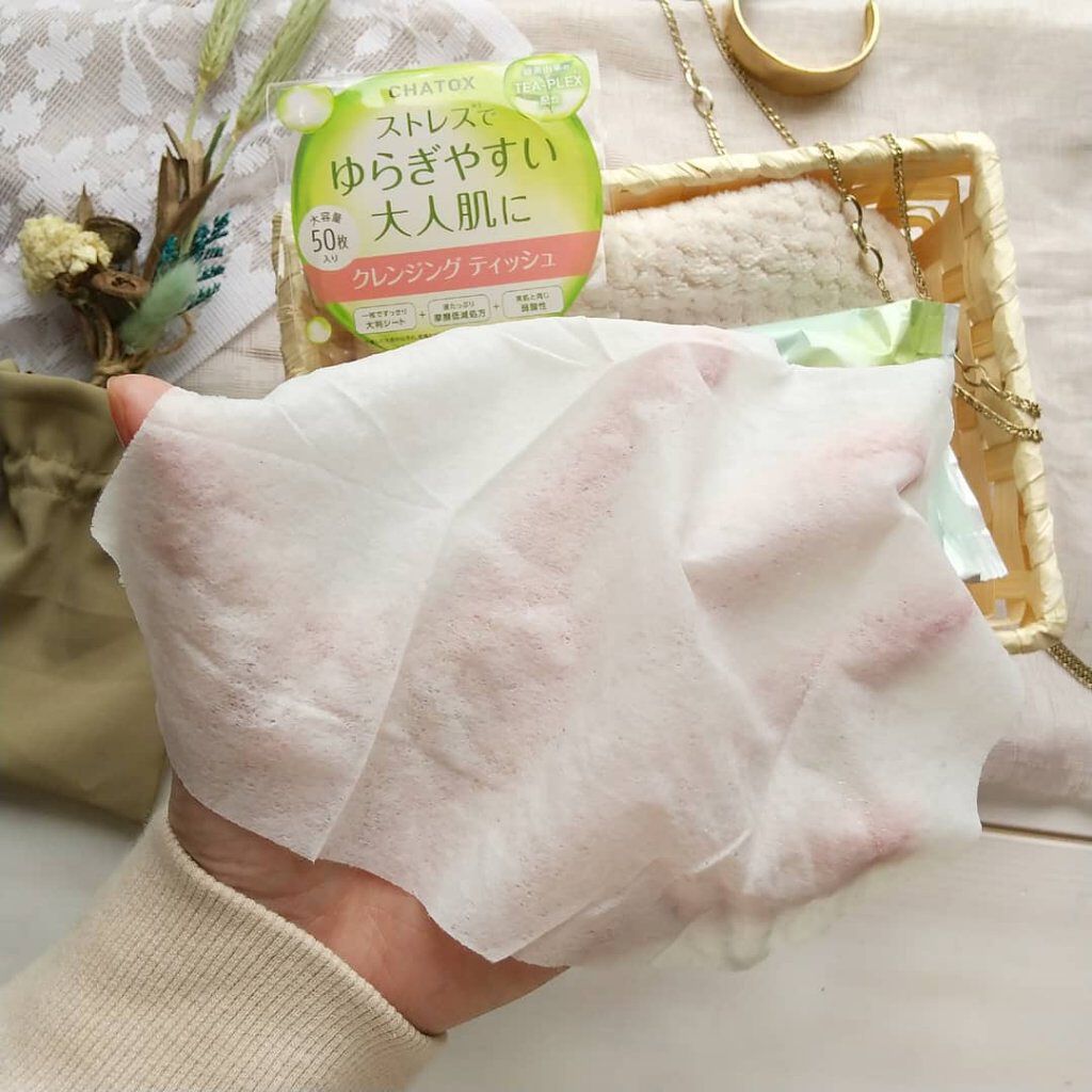クレンジングティッシュ/チャトックス/クレンジングシートを使ったクチコミ（3枚目）