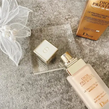 未使用 DIORプレステージ ホワイト ル プロテクターUV ミネラルBB 01 試してみた】Dior プレステージ ホワイト ル プロテクター UV