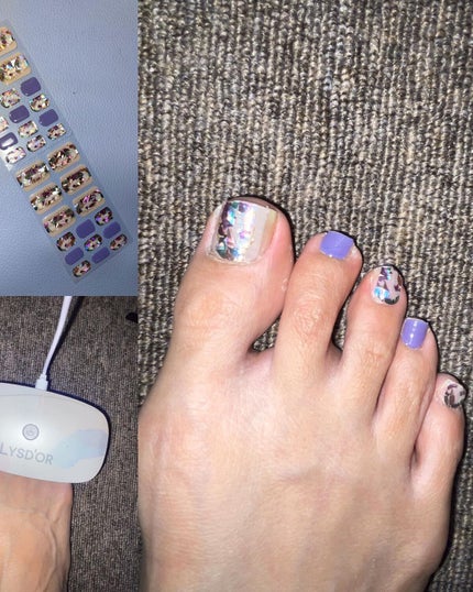 セミキュアジェルネイルシール ハンド用/LYSD’OR/ネイルシールを使ったクチコミ(7枚目)