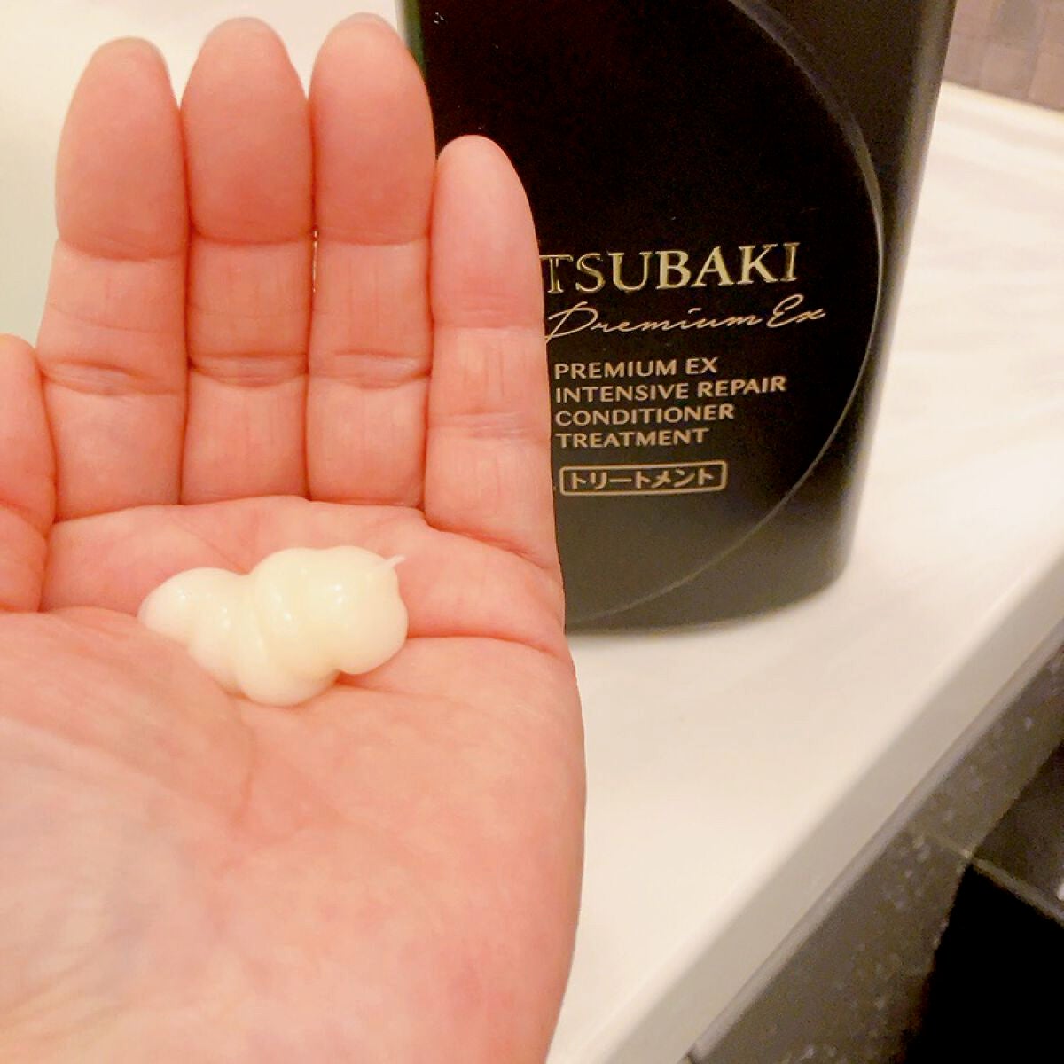 プレミアムEX インテンシブリペア <シャンプー>/コンディショナー<ヘアトリートメント> /TSUBAKI/市販シャンプーを使ったクチコミ(4枚目)