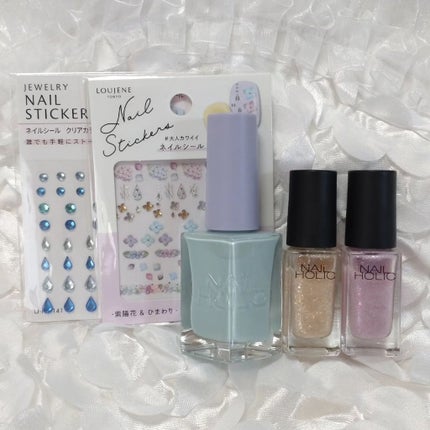 ミルクティ on LIPS 「✴✴#梅雨ネイル✴先月、ネイルホリック(@nailholic_..」(5枚目)