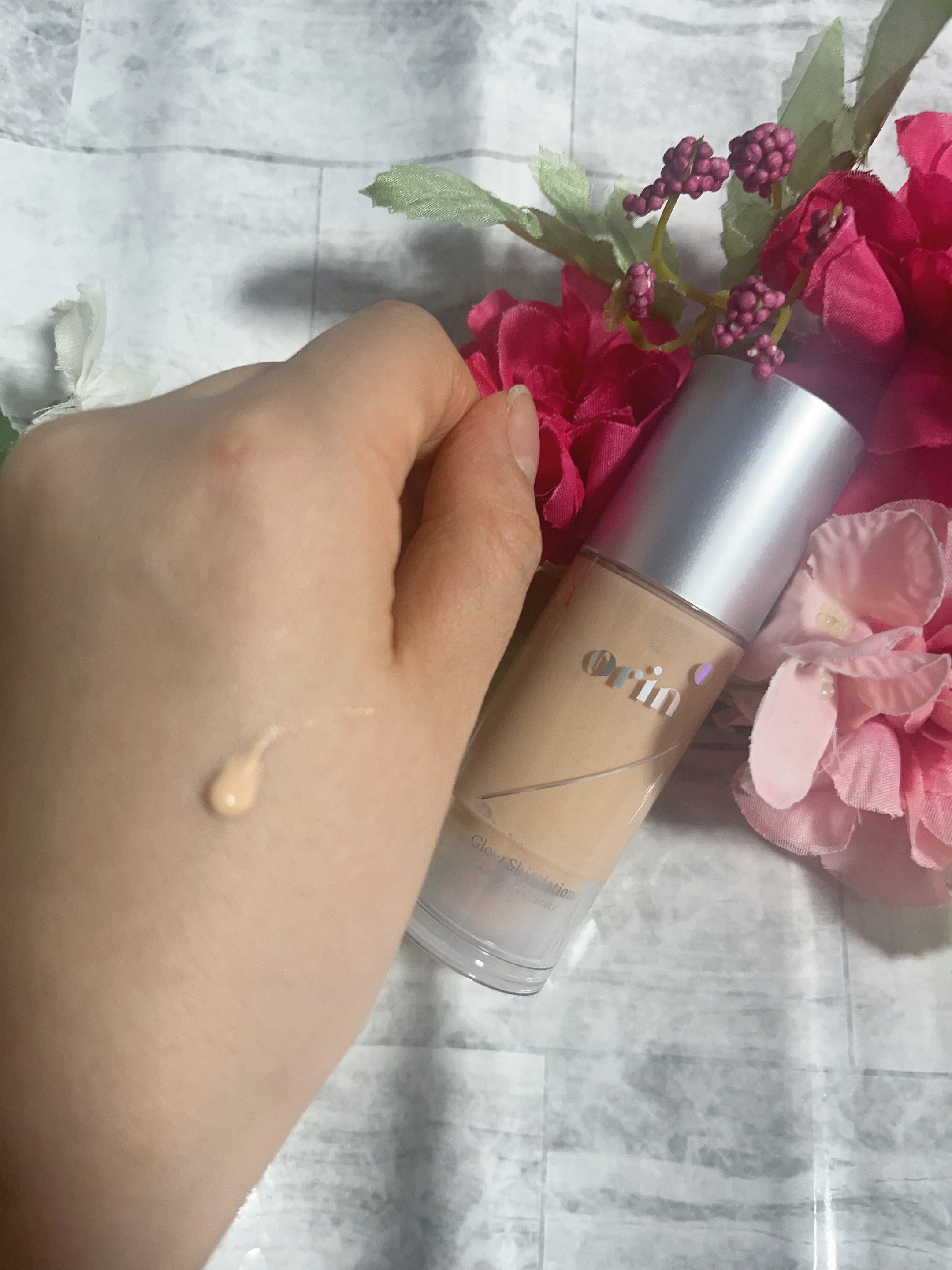 グロウスキンデーション/orin/化粧下地を使ったクチコミ（2枚目）