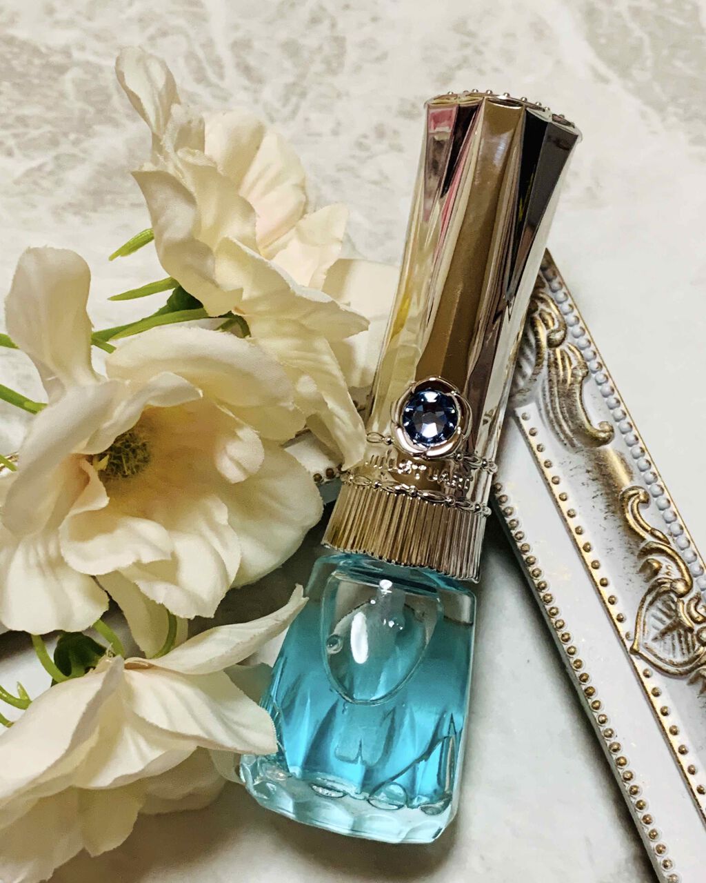 サムシングピュアブルー フラワーネイルオイル/JILL STUART/ネイルオイル・トリートメントを使ったクチコミ（1枚目）