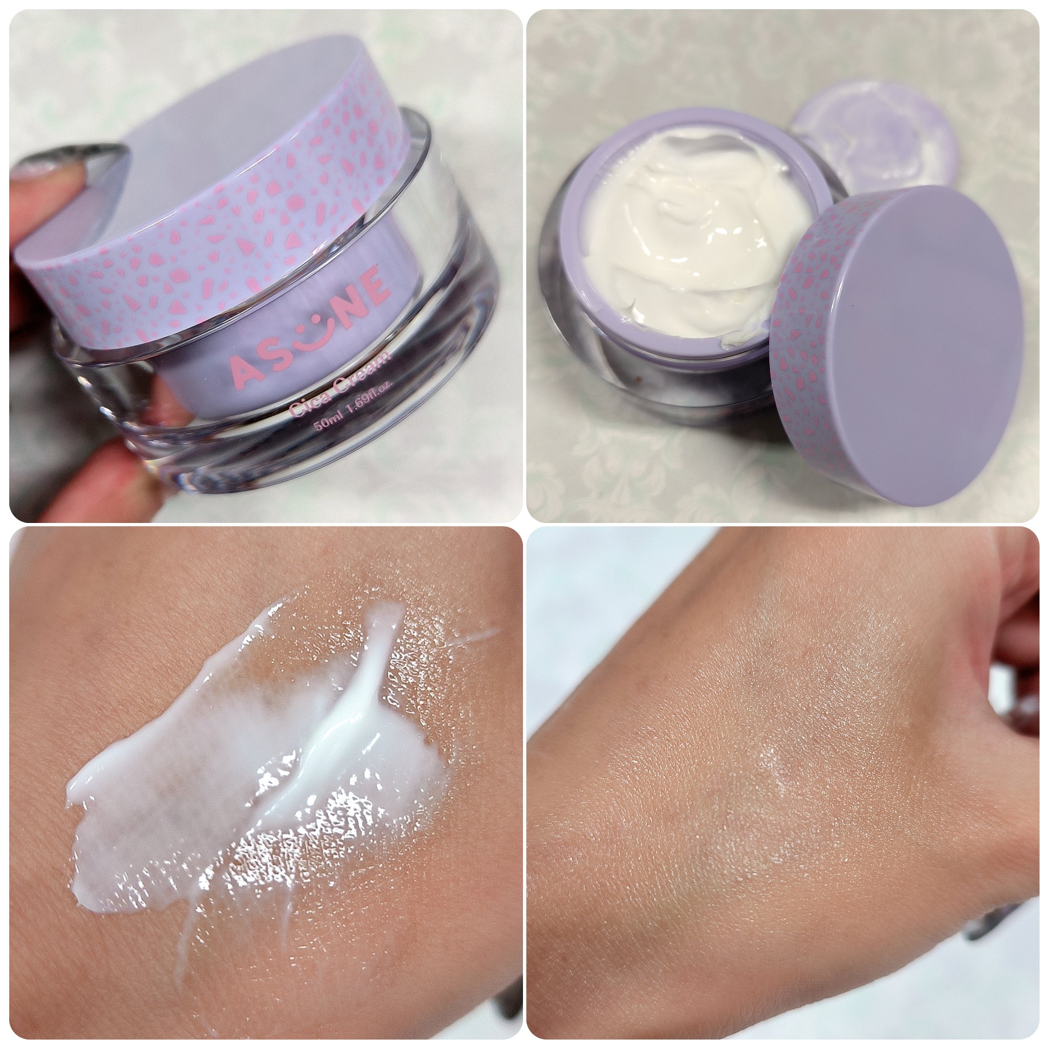 シカクリーム/ASUNE /フェイスクリームを使ったクチコミ（2枚目）