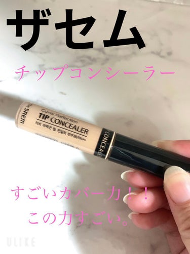 カバーパーフェクション チップコンシーラー/the SAEM/リキッドコンシーラーを使ったクチコミ（1枚目）