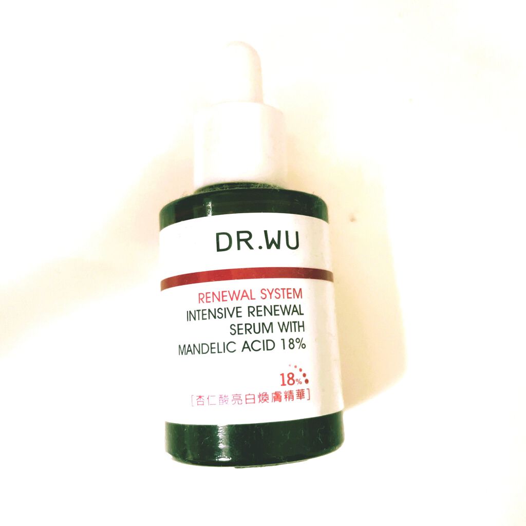マンデリック インテンシブ 18%セラム 30ml【旧】/DR.WU/美容液を使ったクチコミ（1枚目）