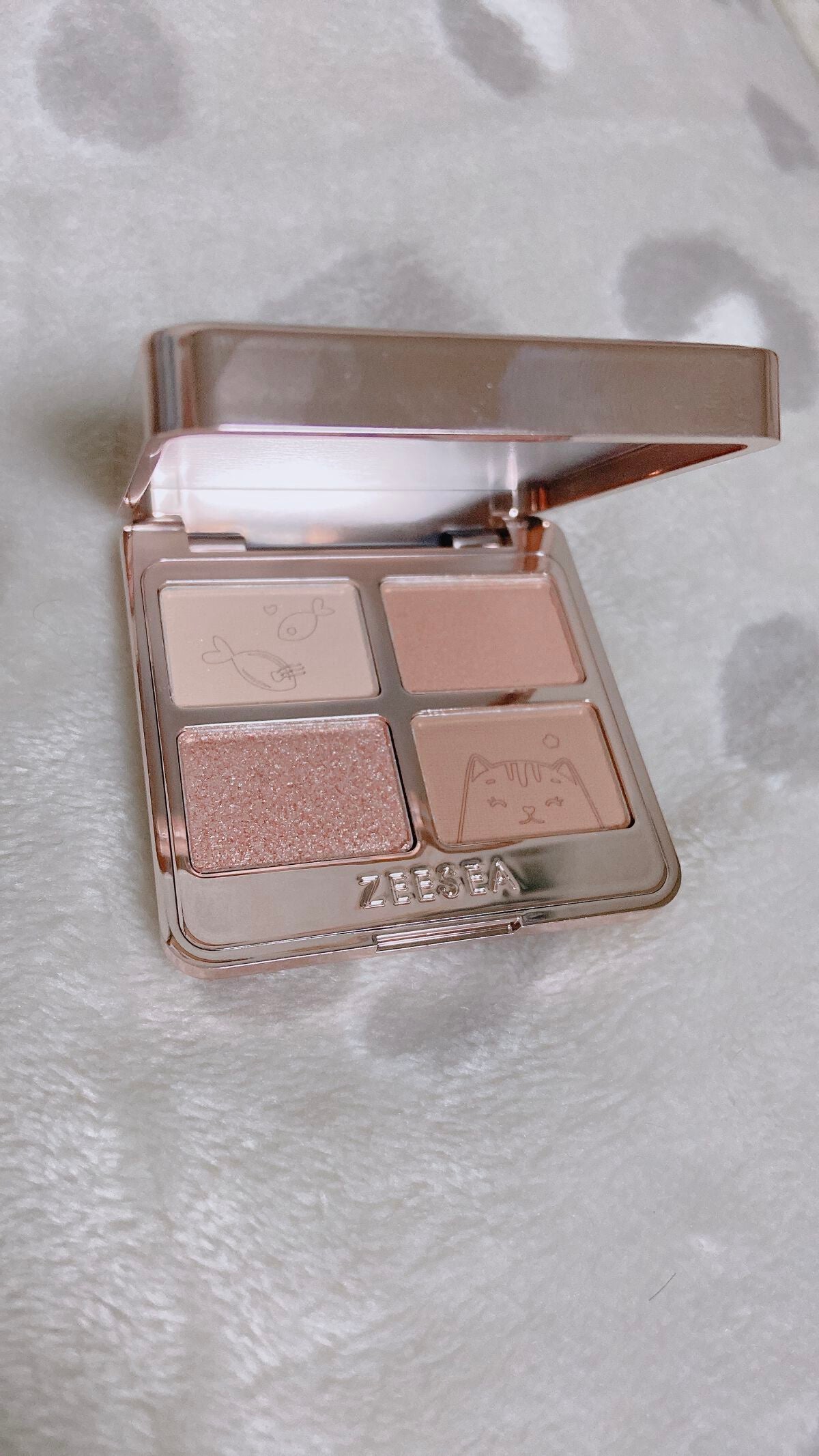 アニマルアイシャドウ(4シェード)/ZEESEA/アイシャドウパレットを使ったクチコミ(2枚目)