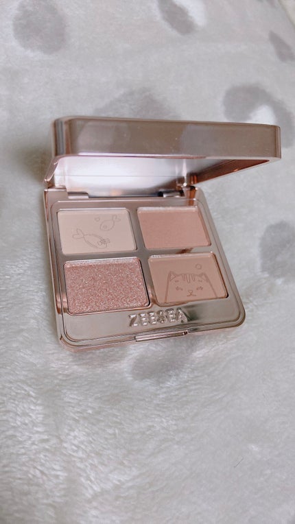 アニマルアイシャドウ(4シェード)/ZEESEA/アイシャドウパレットを使ったクチコミ(2枚目)
