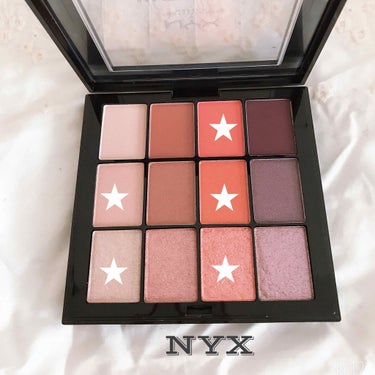 UT シャドウ パレット ミックス フィニッシュ/NYX Professional Makeup/アイシャドウパレットを使ったクチコミ（2枚目）