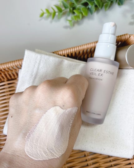 薬用クリアエステヴェールEX/Macchia Label/リキッドファンデーションを使ったクチコミ(4枚目)