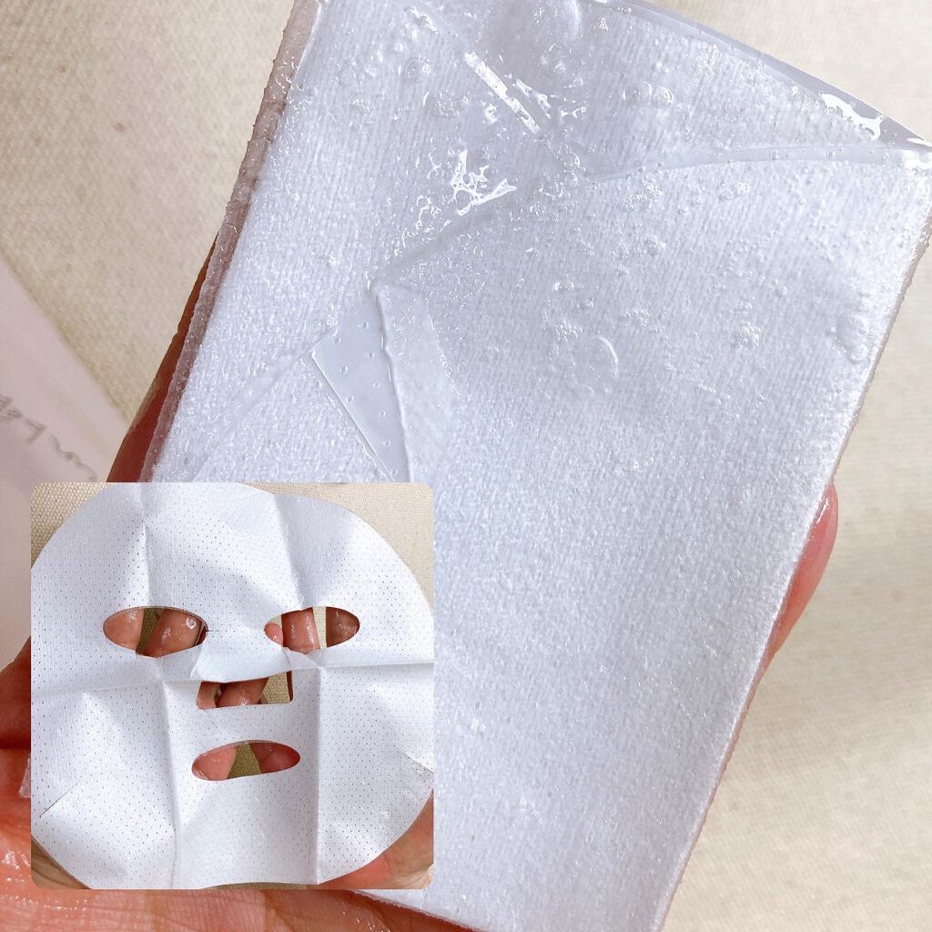 フェイスマスクシート/Comme un bebe/シートマスク・パックを使ったクチコミ(3枚目)