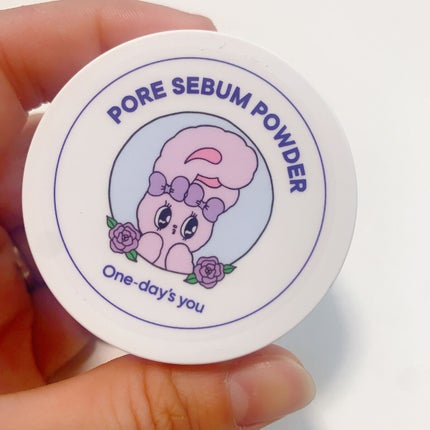 ポアセバムパウダー/One-day's you/ルースパウダーを使ったクチコミ(8枚目)