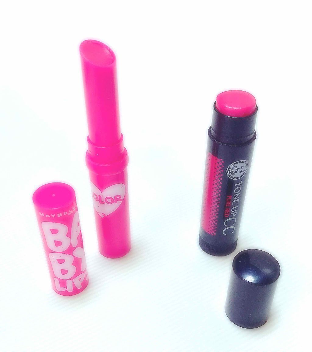 リップクリーム カラー BABY LIPS/MAYBELLINE NEW YORK/リップケアを使ったクチコミ（1枚目）