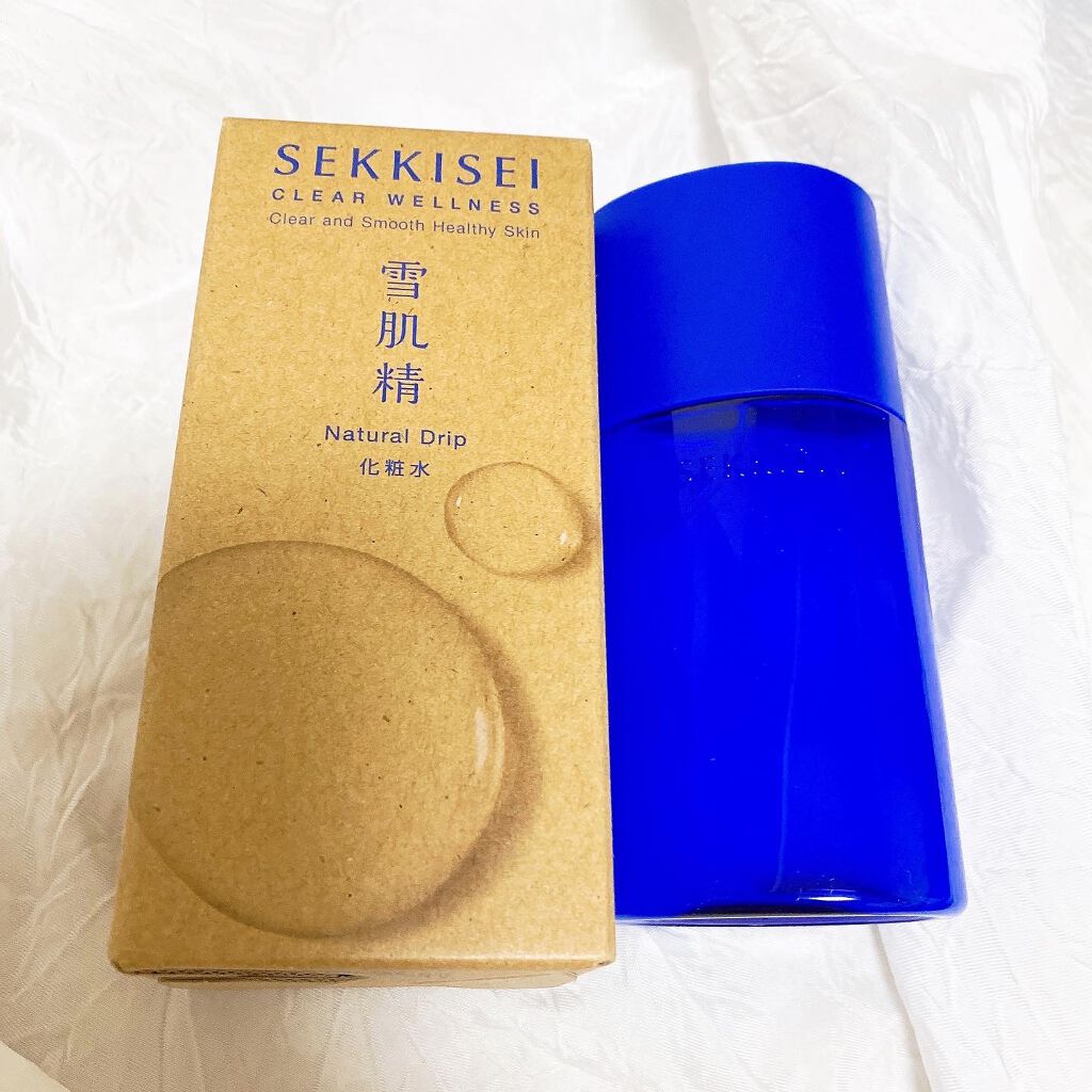クリアウェルネス ナチュラル ドリップ/雪肌精/化粧水を使ったクチコミ（1枚目）