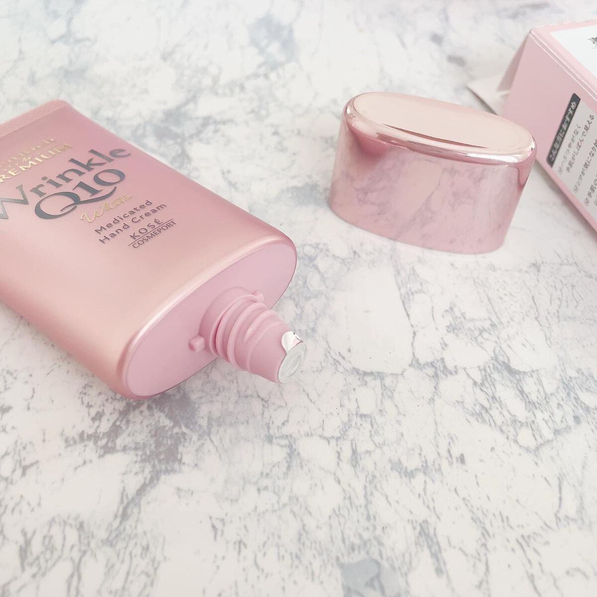 コエンリッチ ザ プレミアム 薬用リンクルホワイト ハンドクリーム/コエンリッチQ10/ハンドクリームを使ったクチコミ(5枚目)