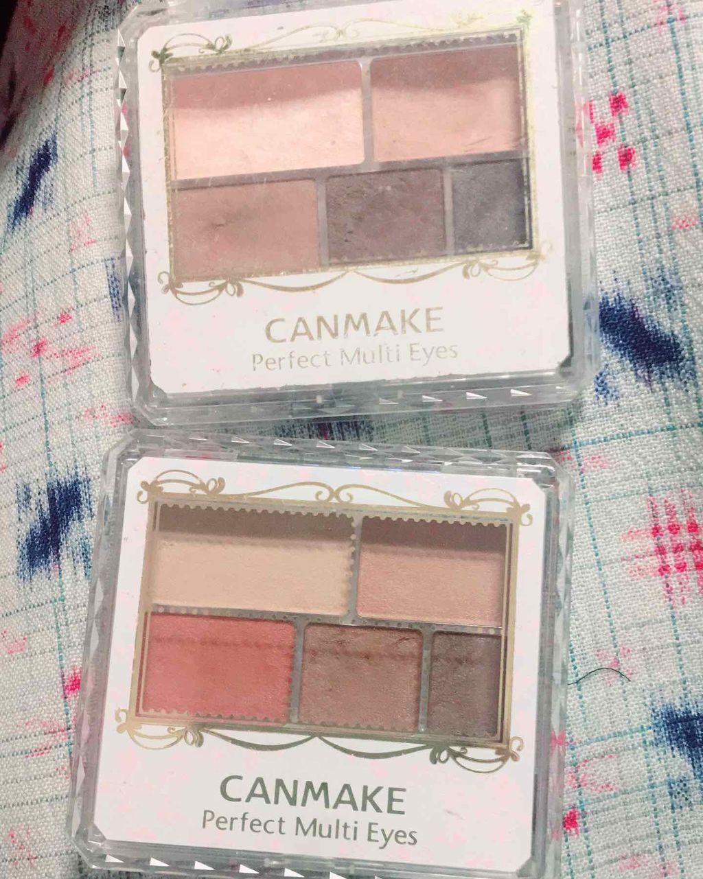 パーフェクトマルチアイズ/キャンメイク/アイシャドウパレットを使ったクチコミ（1枚目）