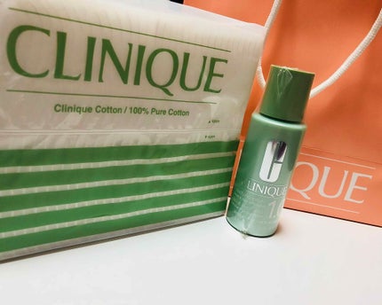 クラリファイング ローション 1/CLINIQUE/拭き取り化粧水を使ったクチコミ(1枚目)