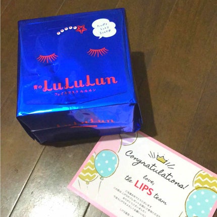 ルルルンピュア 青 (モイスト)/ルルルン/シートマスク・パックを使ったクチコミ(1枚目)