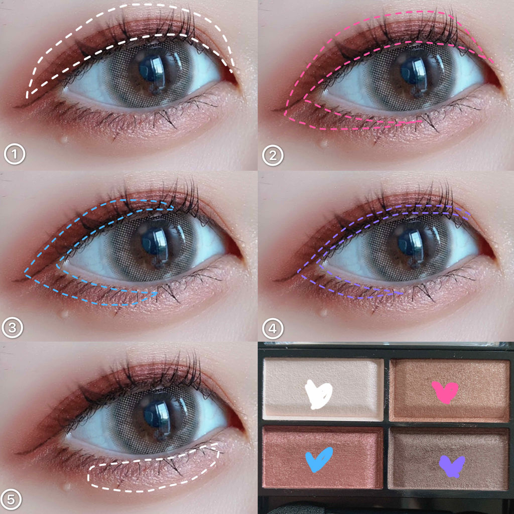 リンメル ロンドン ロイヤルヴィンテージ アイズのクチコミ「＼垢抜けメイク💕／﻿
【 RIMMEL ロイヤルヴィンテージアイズ 016ガーネットカッパー .....」（2枚目）