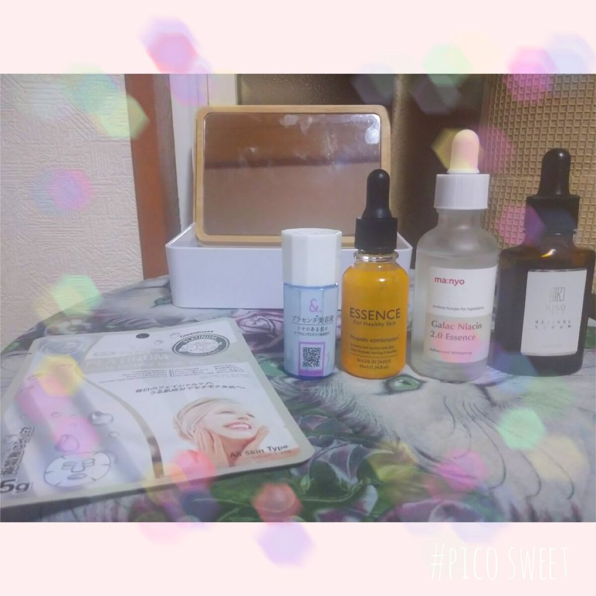 ナチュラルパールブライトニングフェイシャルエッセンスマスクMT512/MITOMO/シートマスク・パックを使ったクチコミ（2枚目）