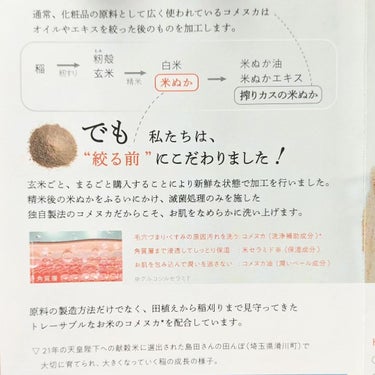 P's roots 米ぬか酵素洗顔パウダー/ペリカン石鹸/洗顔パウダーを使ったクチコミ（6枚目）