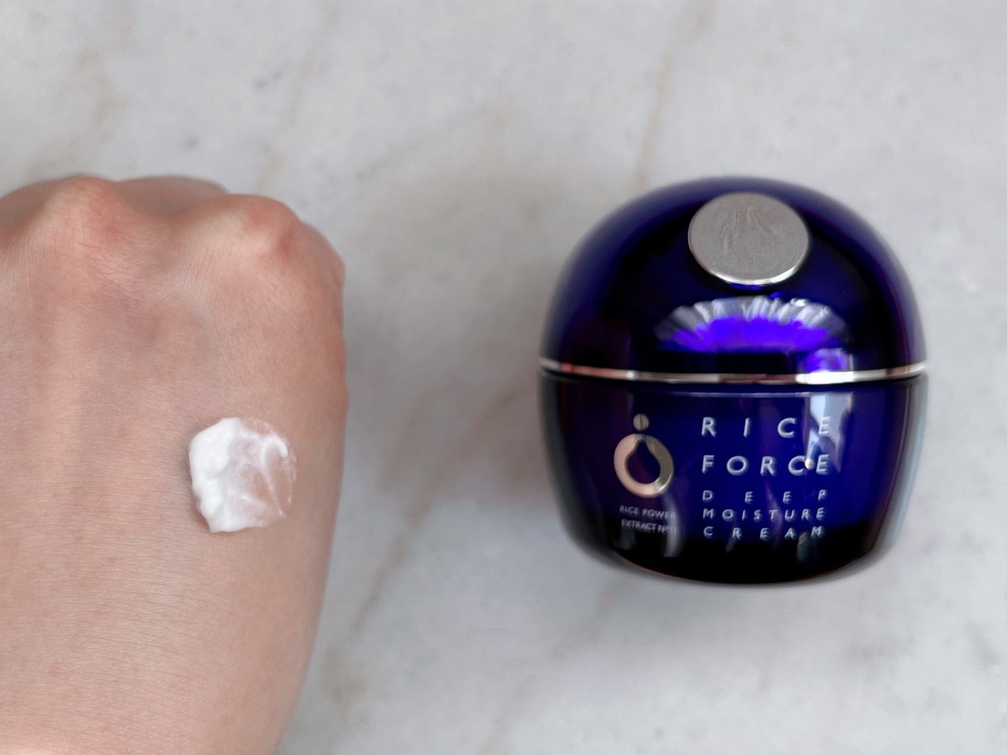 ディープモイスチュアクリーム/ライスフォース/フェイスクリームを使ったクチコミ(2枚目)
