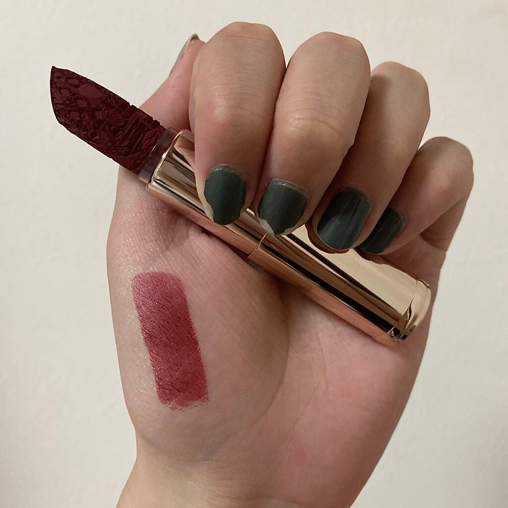 百花同心錠 彫刻リップ/花西子/口紅を使ったクチコミ(5枚目)