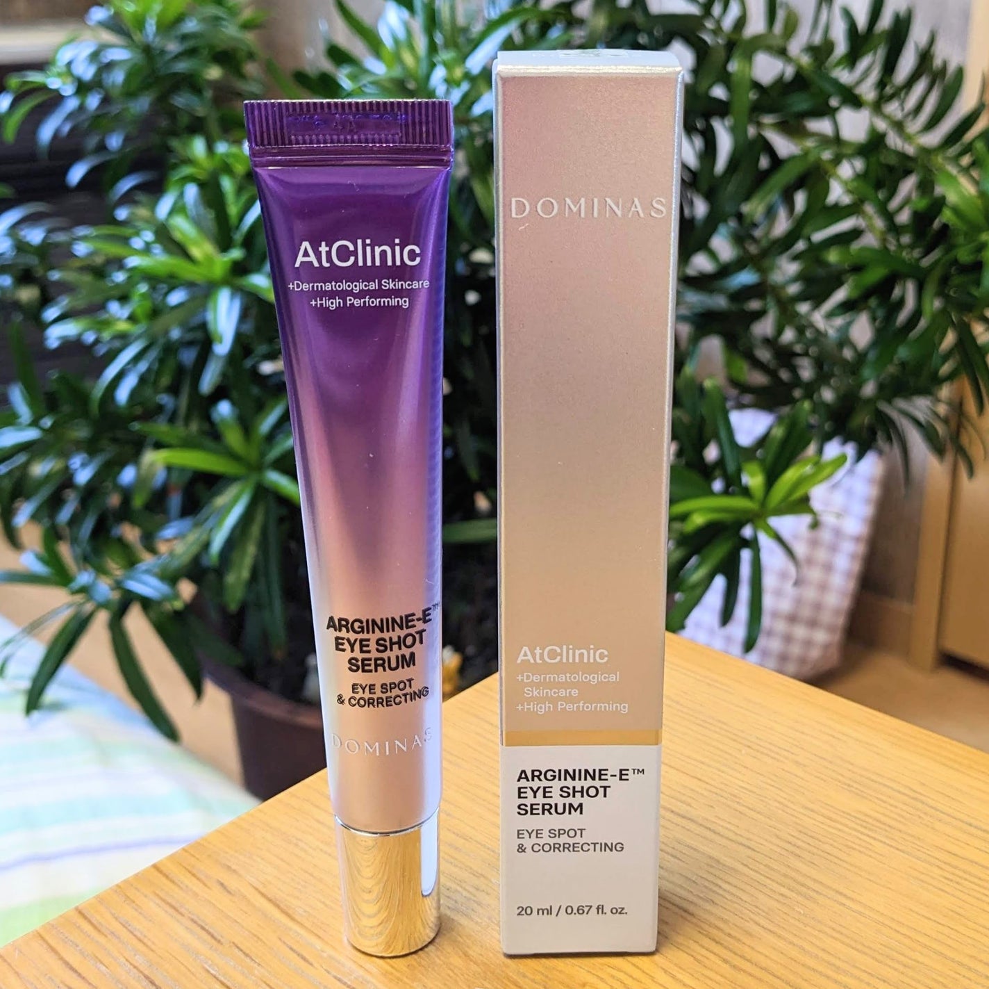 アットクリニック アルギニン E アイショットセラム/DOMINAS/アイケア・アイクリームを使ったクチコミ(4枚目)