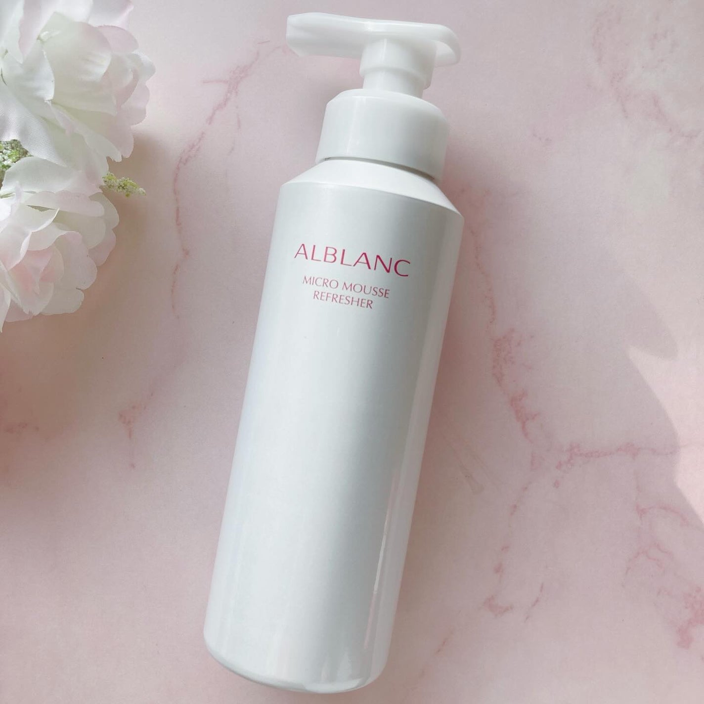 マイクロムース リフレッシャー/ALBLANC/泡洗顔を使ったクチコミ(1枚目)