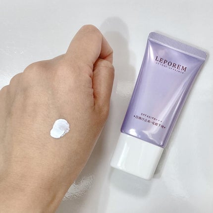 トーンアップUVクリーム/LEPOREM/化粧下地を使ったクチコミ(2枚目)