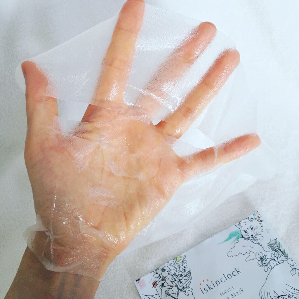 フォーカスCフェイスマスク/iskinclock/シートマスク・パックを使ったクチコミ（1枚目）