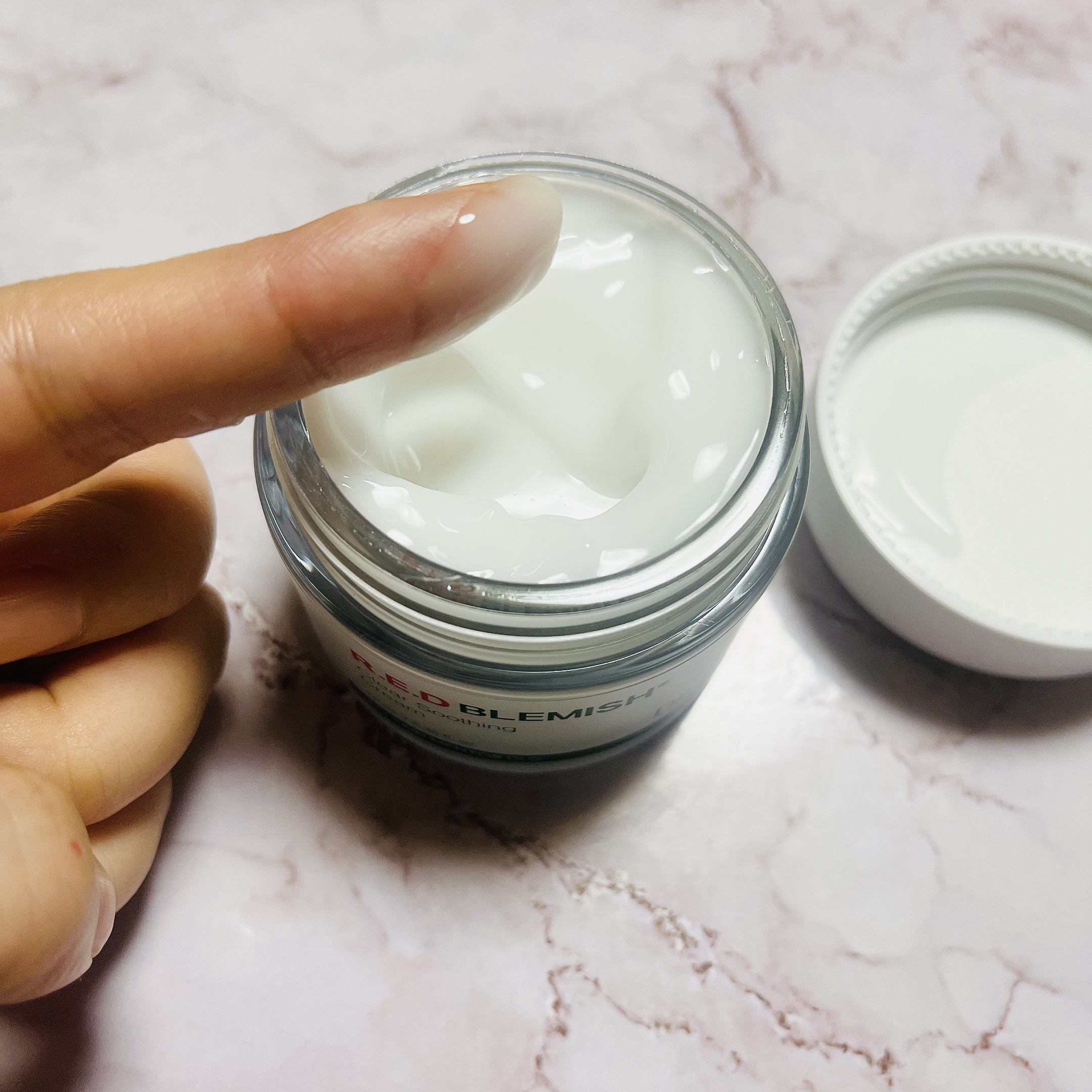 レッドブレミッシュ クリアスージングクリーム/Dr.G/フェイスクリームを使ったクチコミ（2枚目）