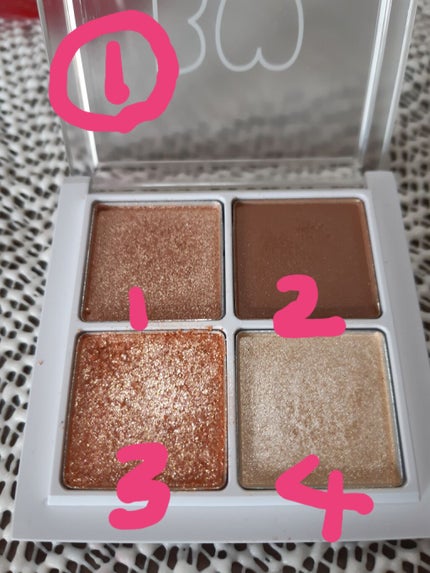 THE アイパレR/b idol/アイシャドウパレットを使ったクチコミ(1枚目)