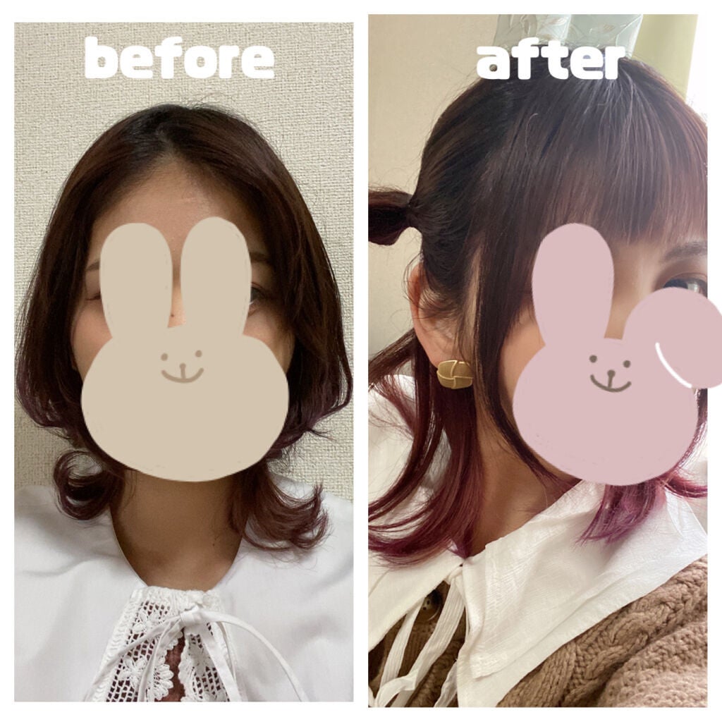 エンシェールズカラーバター/エンシェールズ/ヘアカラーを使ったクチコミ(2枚目)