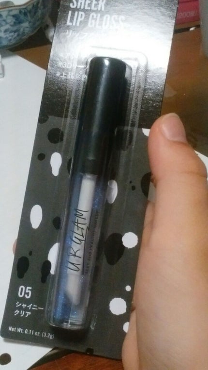 UR GLAM SHEER LIP GLOSS/U R GLAM/リップグロスを使ったクチコミ(2枚目)
