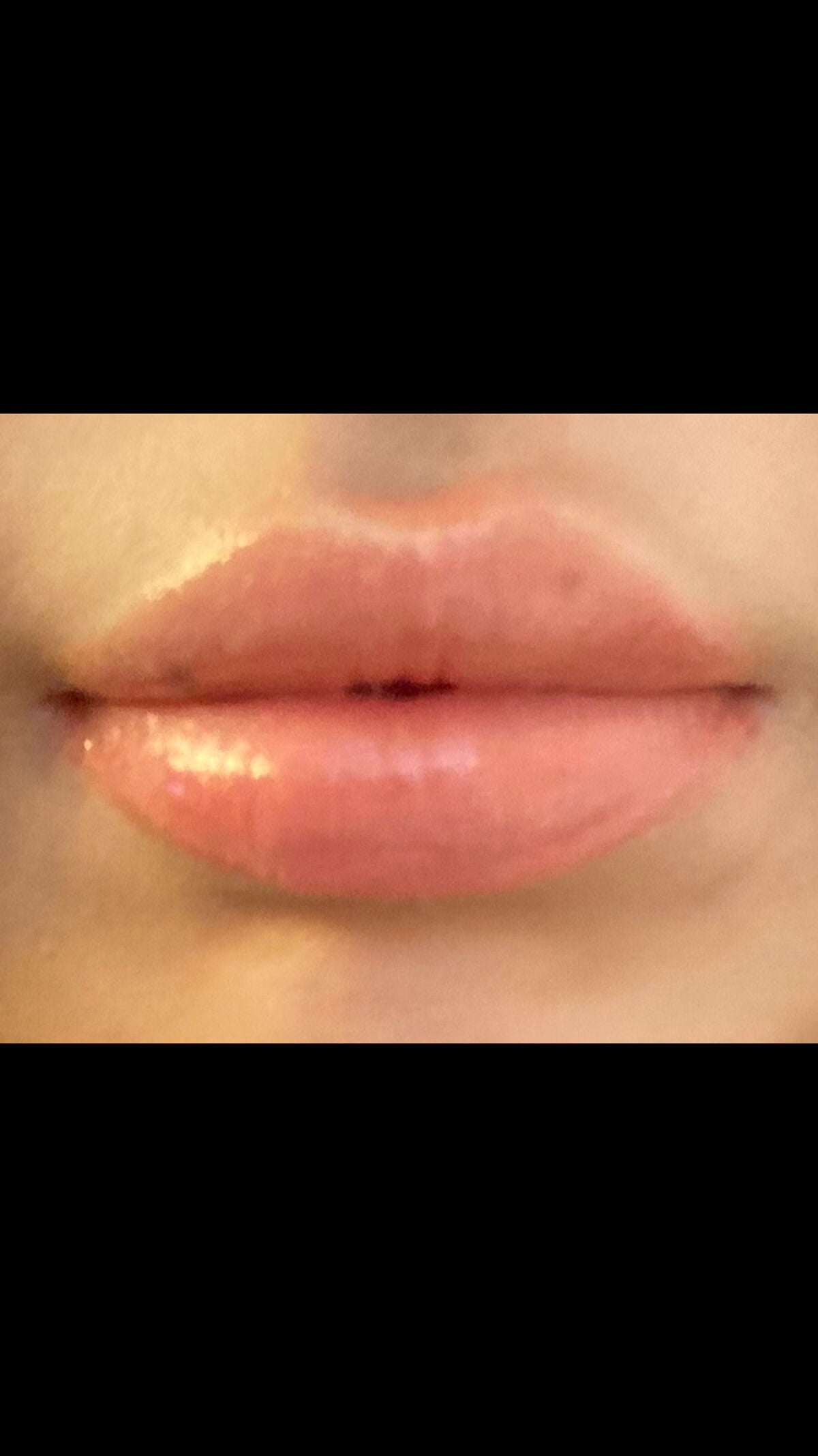 ラスティンググロスリップ/CEZANNE/口紅を使ったクチコミ(2枚目)