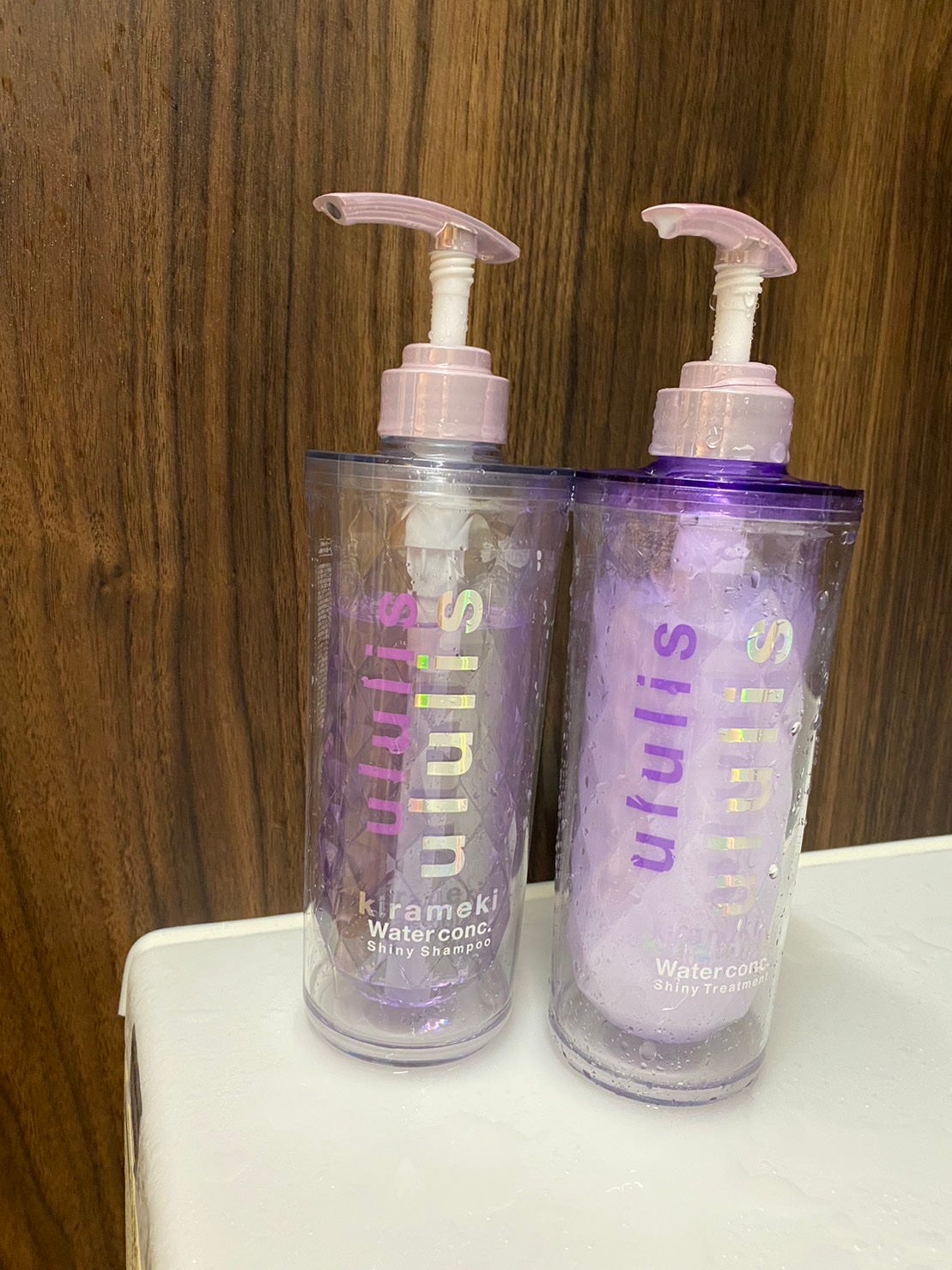 キラメキ ウォーターコンク シャイニー シャンプー/ヘアトリートメント/ululis/市販シャンプーを使ったクチコミ(1枚目)