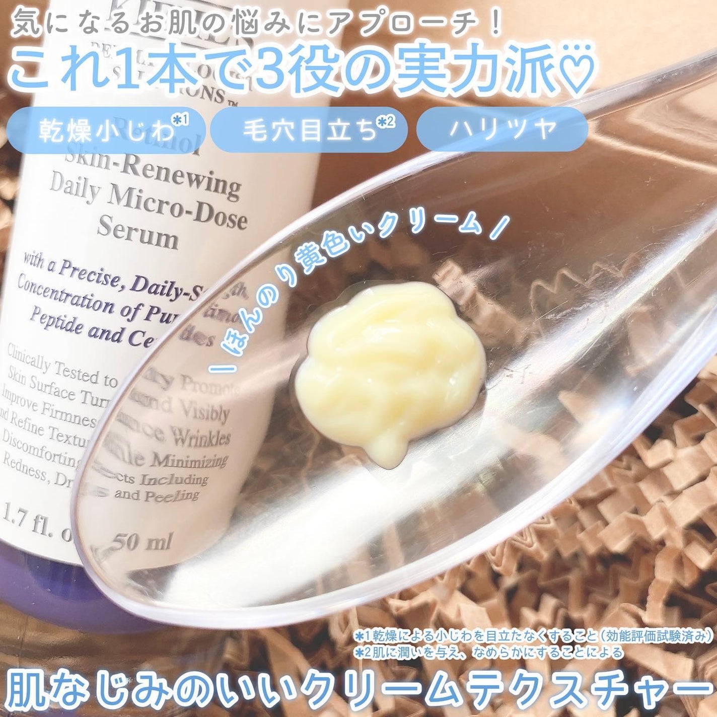 DS RTN リニューイング セラム/Kiehl's/美容液を使ったクチコミ(3枚目)