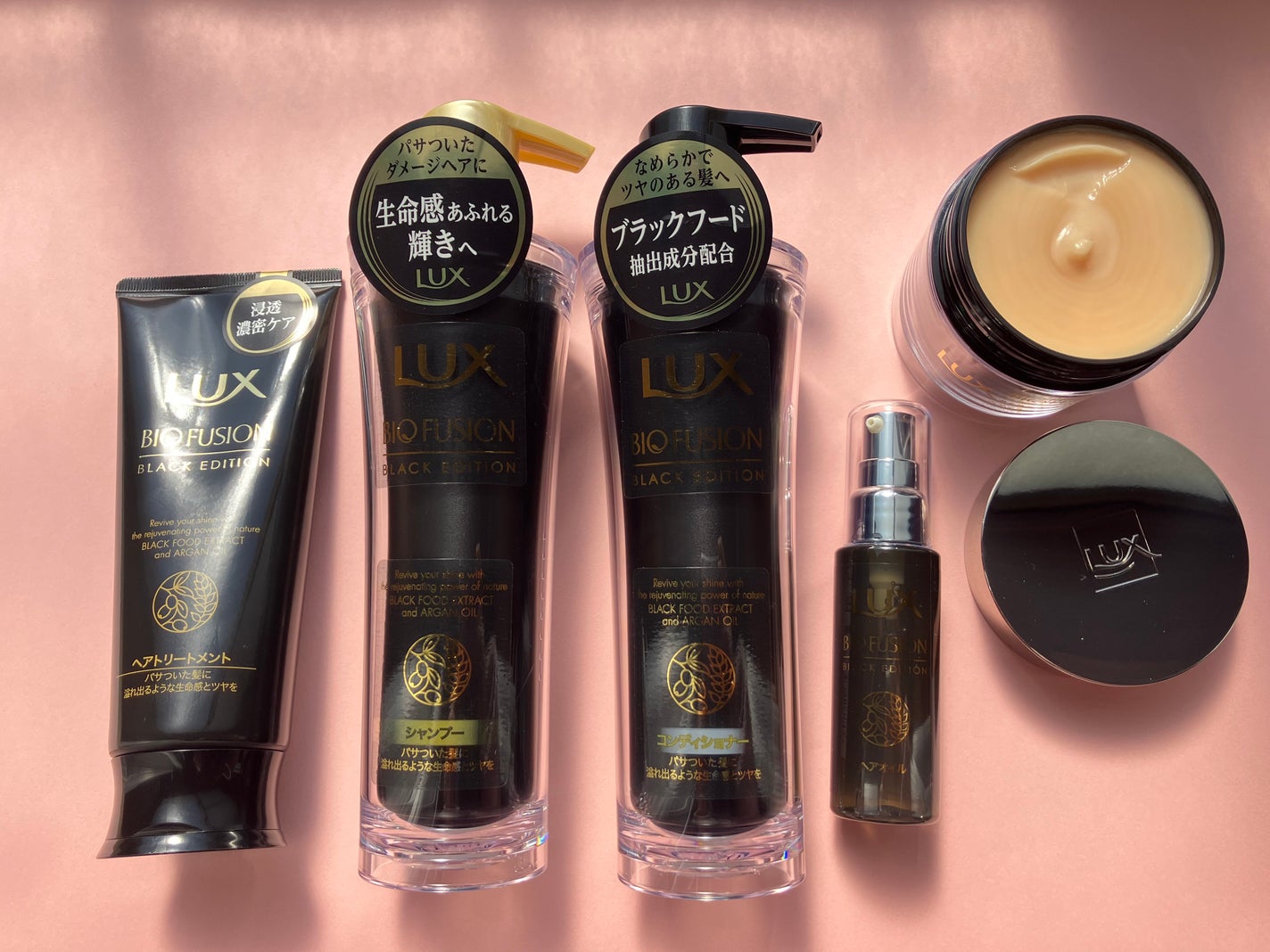 バイオフュージョン ブラックエディション/LUX/市販シャンプーを使ったクチコミ(1枚目)