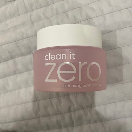 クリーンイットゼロ クレンジングバーム オリジナル/BANILA CO/クレンジングバームを使ったクチコミ(1枚目)