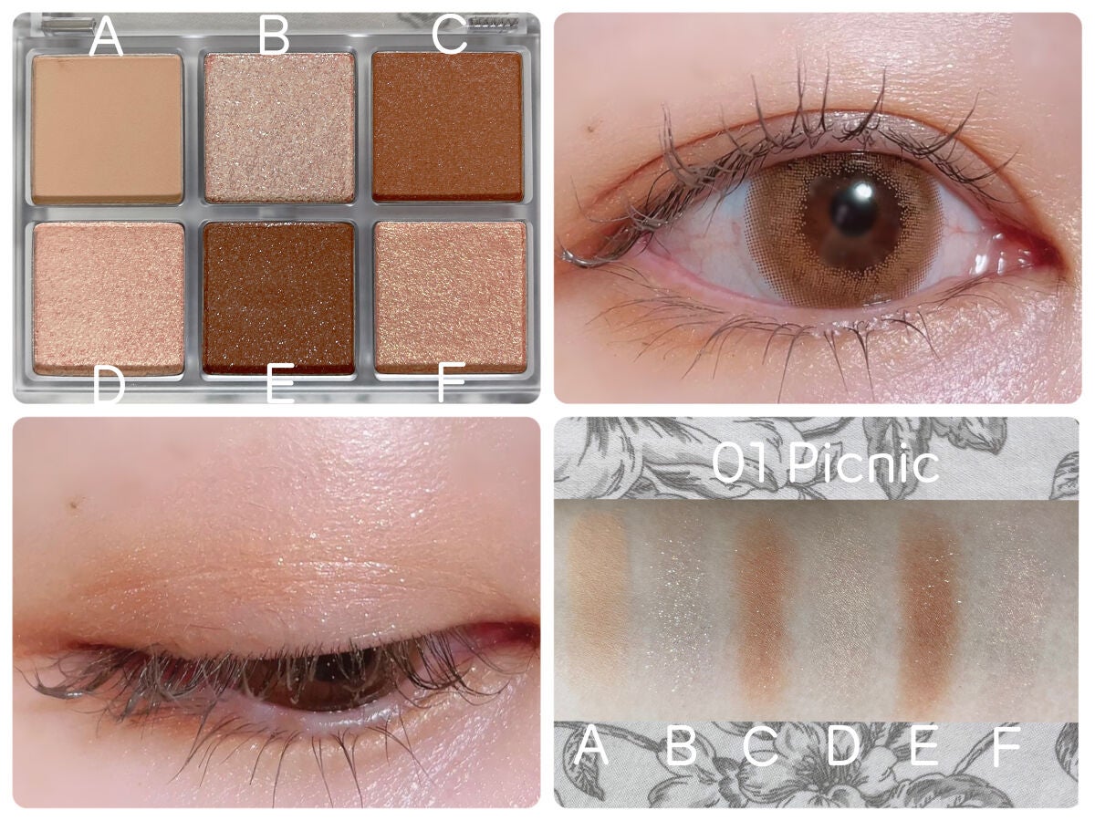 ドレッシーシャドウR/CipiCipi/アイシャドウパレットを使ったクチコミ(5枚目)