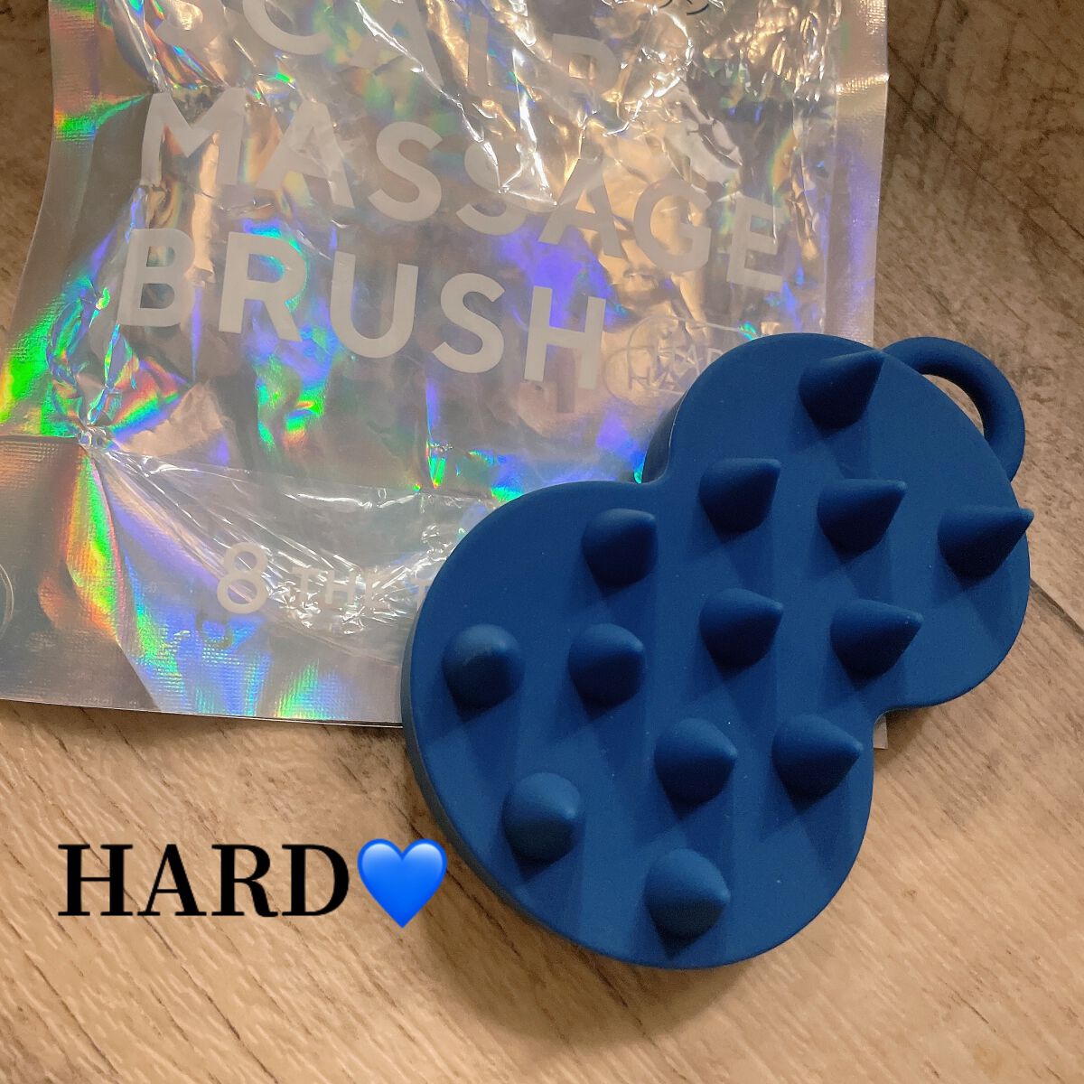 エイトザタラソ スパ やみつき 頭皮マッサージブラシ ハード/エイトザタラソ/スカルプブラシを使ったクチコミ(1枚目)