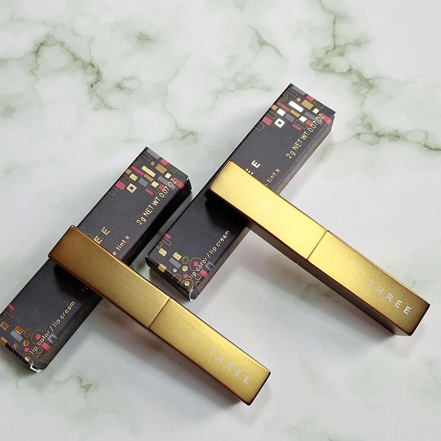 ルヴァントリップケアティント K/THREE/口紅を使ったクチコミ(1枚目)