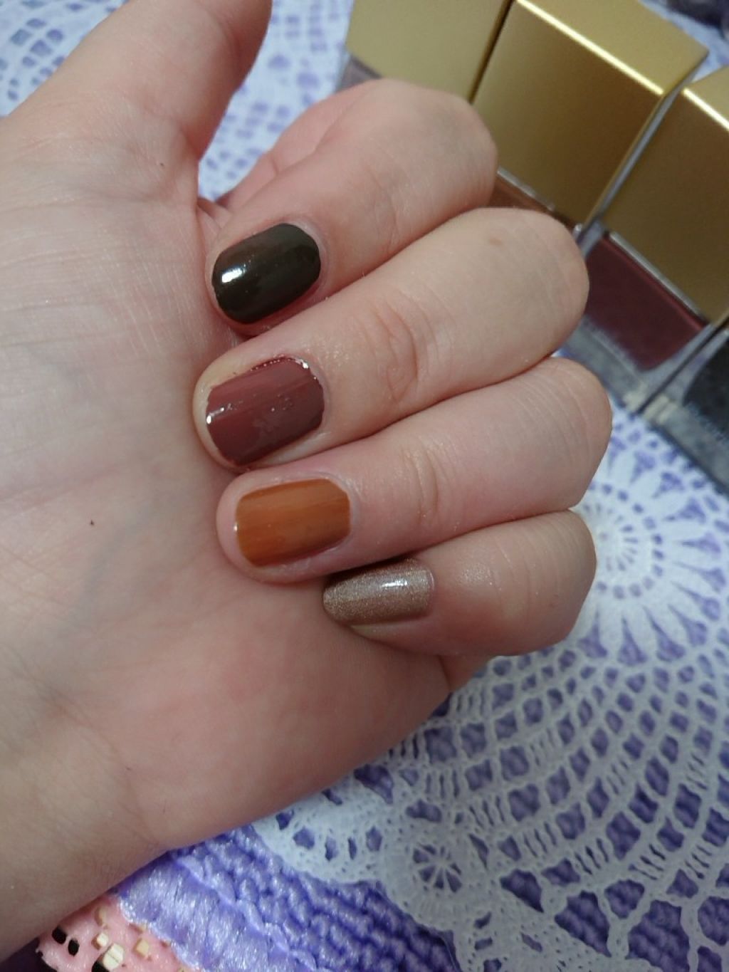 ラコララン ネイルポリッシュ/lacoraran/マニキュアを使ったクチコミ(3枚目)