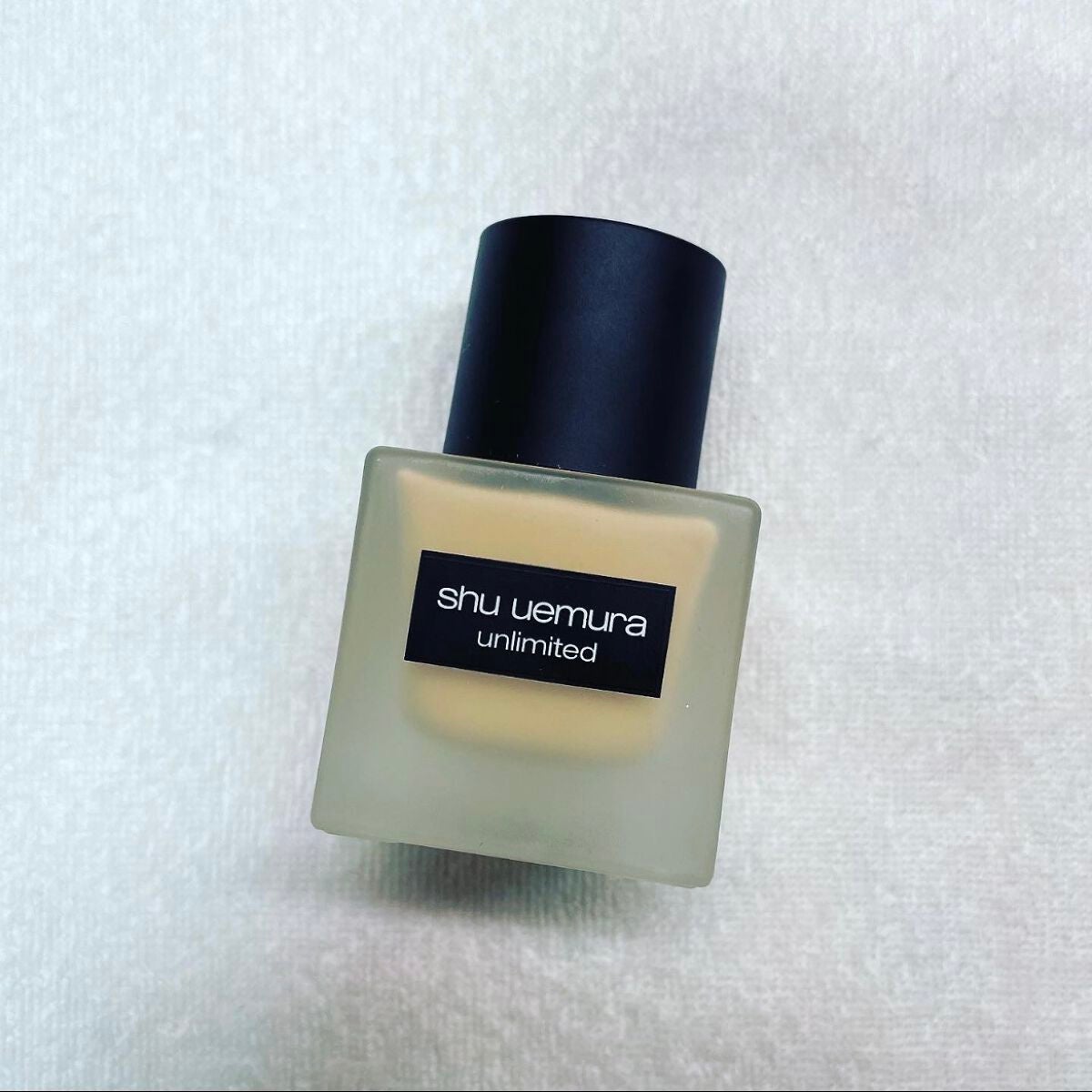 (旧)アンリミテッド ラスティング フルイド/shu uemura/リキッドファンデーションを使ったクチコミ(2枚目)