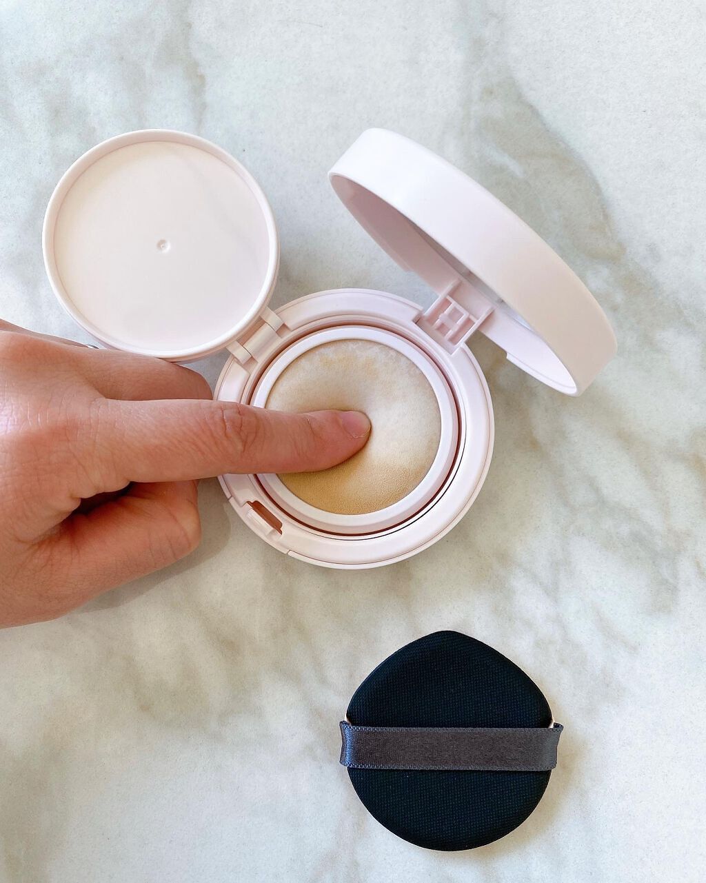 アクアリースキンウェア/ESPRIQUE/クッションファンデーションを使ったクチコミ(2枚目)