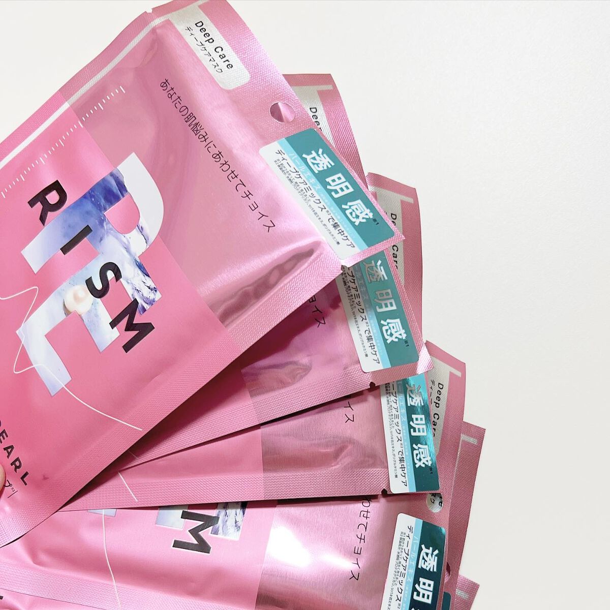 ディープケアマスク パール/RISM/シートマスク・パックを使ったクチコミ(1枚目)