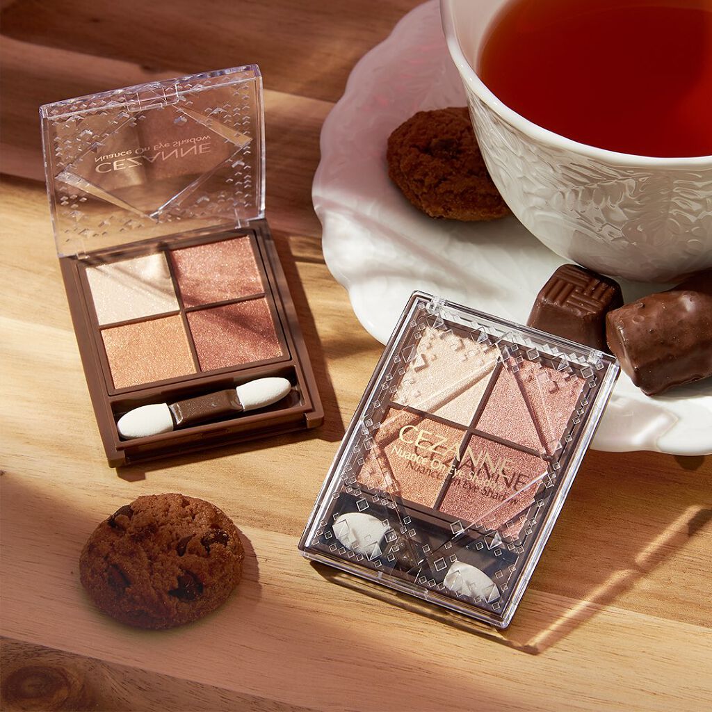 ニュアンスオンアイシャドウ/CEZANNE/アイシャドウパレットを使ったクチコミ(1枚目)