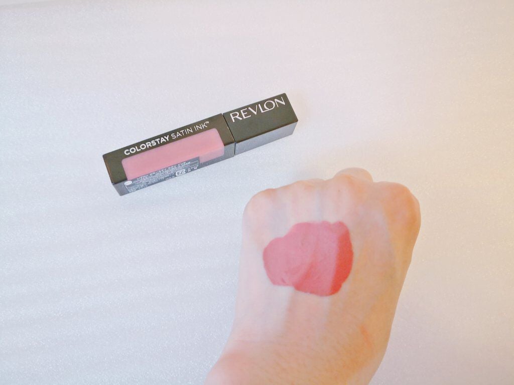 カラーステイ サテン インク/REVLON/口紅を使ったクチコミ(2枚目)