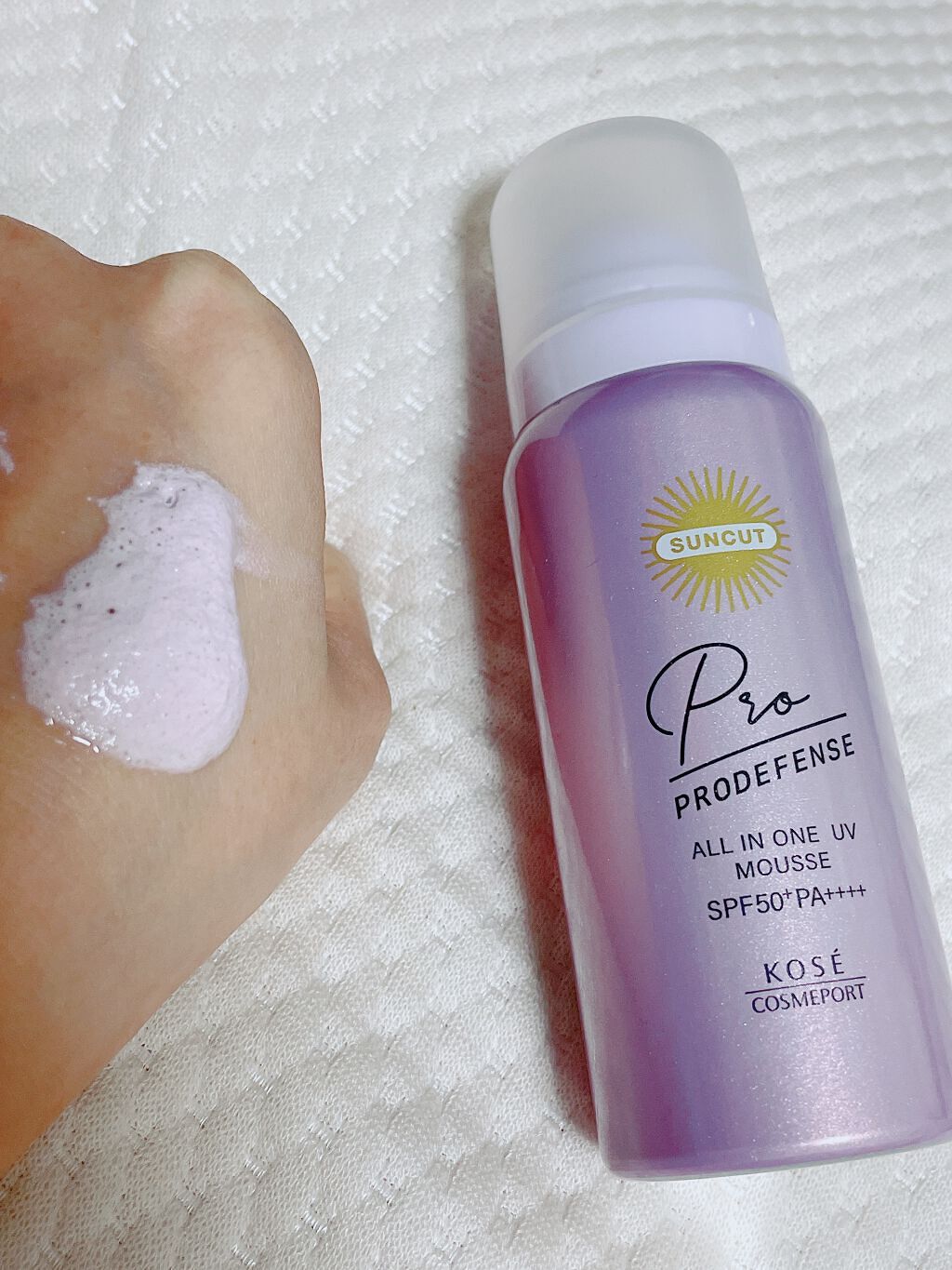 プロディフェンス オールインワンUV ムース/サンカット®/日焼け止めクリームを使ったクチコミ(2枚目)